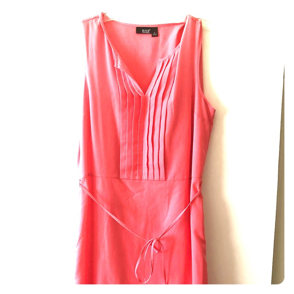 Pink mid-length dress